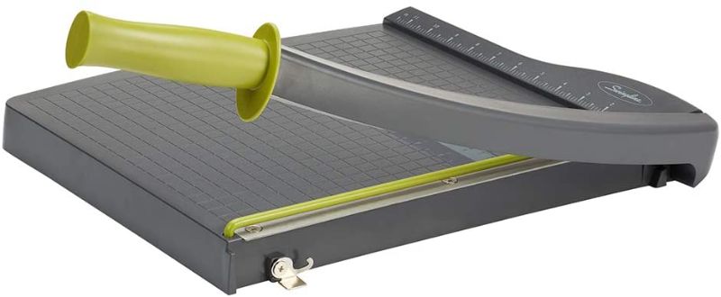 Photo 1 of 
Swingline Paper Cutter, Guillotine Trimmer, 12" Cut Length, 10 Sheet Capacity, ClassicCut Lite (9312)
Size:10 Sheet Capacity
Style:ClassicCut Lite