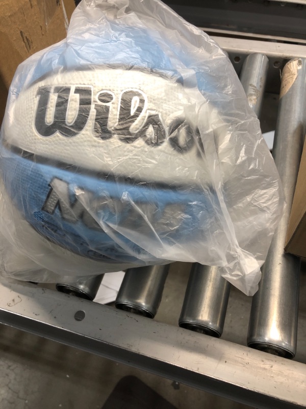 Photo 2 of 
Wilson Killer Crossover Basketball, Carolina Blue/White, Intermediate - 28.5"