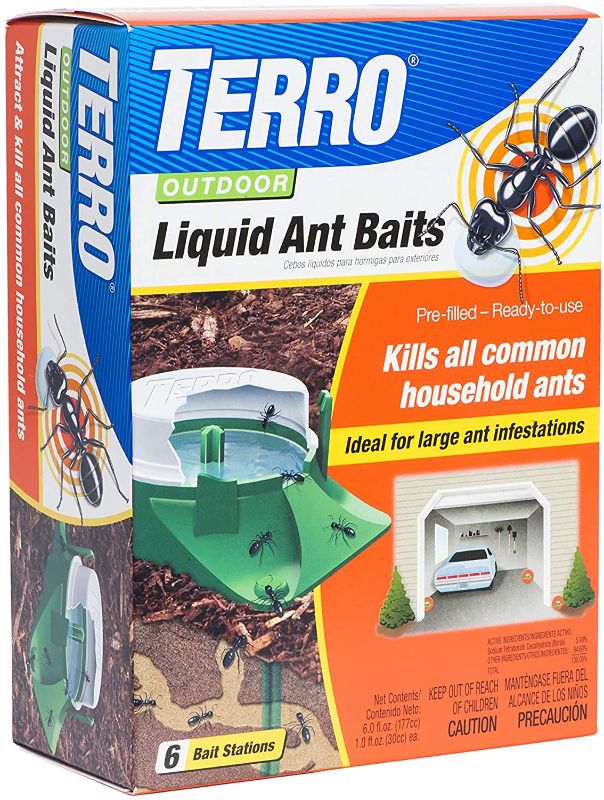 Photo 1 of 
Terro 1806 Outdoor Liquid Ant Baits, 1.0 fl. oz. - 6 count
Size:2 Packs