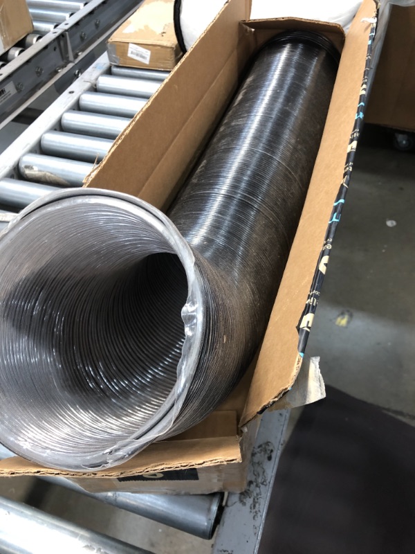 Photo 2 of 
6" x 10' (6 inch diameter by 10 feet long) Ultra-Flex Clear Vue Heavy Duty PVC Dust, Debris and Fume Collection Hose - MADE IN USA!