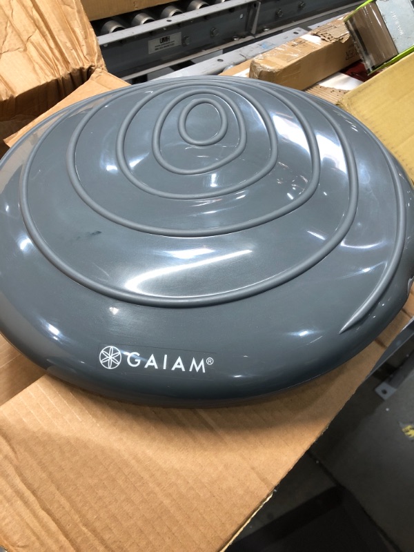 Photo 2 of 
Gaiam Balance Disc Wobble Cushion Stability Core Trainer for Home or Office Desk Chair & Kids Alternative Classroom Sensory Wiggle Seat
Color:Grey