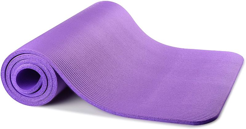 Photo 1 of 
BalanceFrom GoYoga All-Purpose 1/2-Inch Extra Thick High Density Anti-Tear Exercise Yoga Mat
