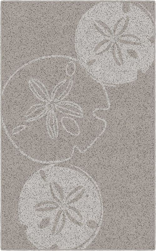 Photo 1 of 
Brumlow Mills Beach and Ocean Area Rug for Living or Bedroom Carpet, Dining or Kitchen Rug, Deck, Patio or Home Decor, 2'6" x 3'10", Beige Sand...
Size:2'6" x 3'10"
Style:Beige Sand Dollars Sand Dollars