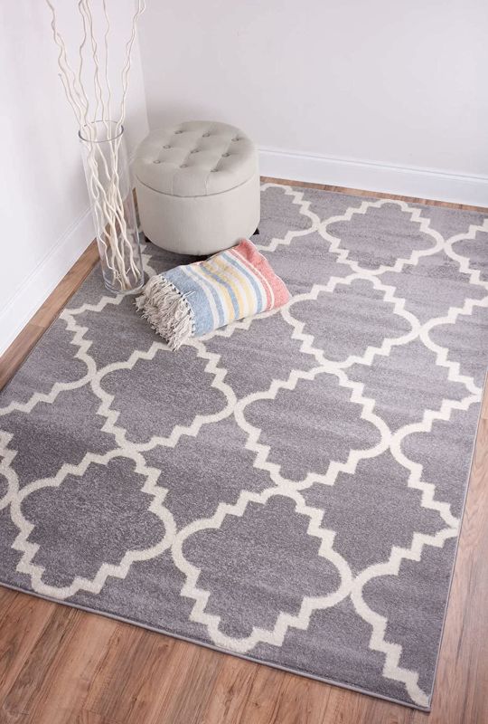 Photo 1 of 
Well Woven Sydney Lulu'S Lattice Grey Modern Area Rug 2'3" X 3'11"
Size:2 Feet 3 Inch x 3 Feet 11 Inch