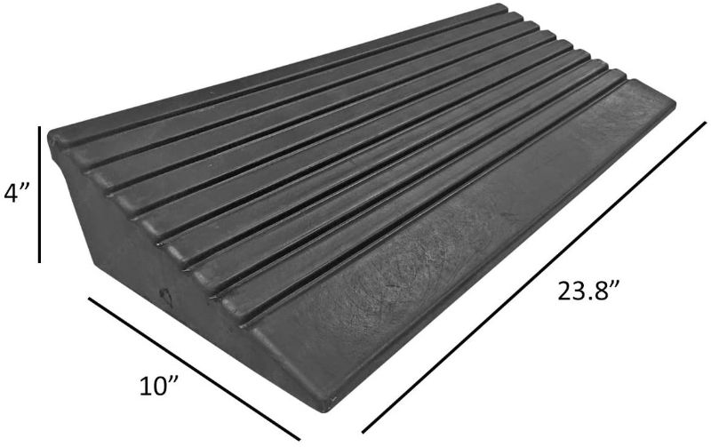 Photo 1 of 
5 Ton 4 Inch Rubber Curb Ramp 10,000 lbs Capacity
Size:Ramp
