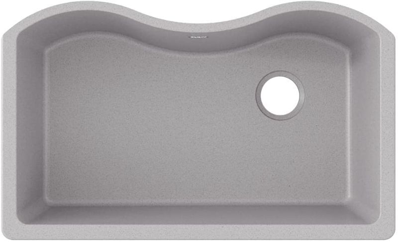 Photo 1 of Elkay Quartz Classic ELGUS3322RGS0 Greystone Single Bowl Undermount Sink
