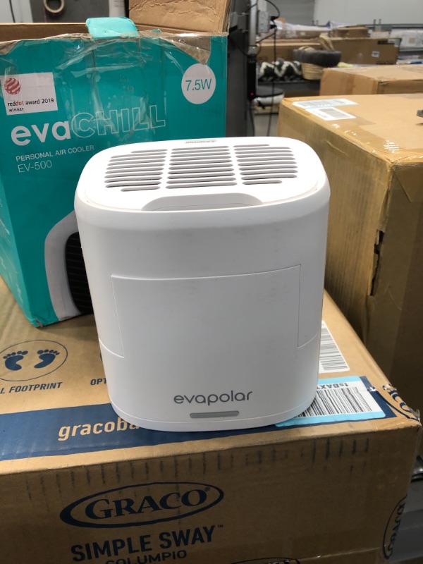 Photo 2 of 
Evapolar evaCHILL Portable Conditioner Small Personal Evaporative Air Cooler and Humidifier Fan Mini AC, medium, Opaque White
Color:Opaque White