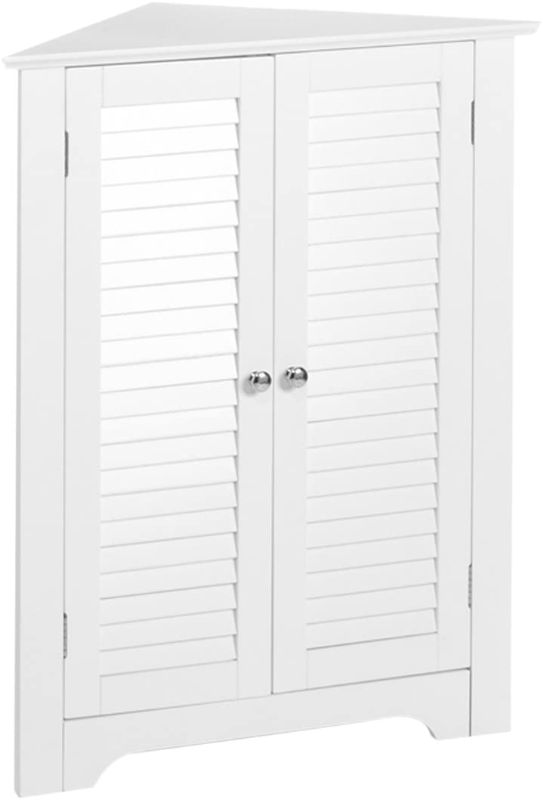 Photo 1 of 
RiverRidge 3-Shelf Corner Cabinet, White & Ellsworth Collection-2-Door Wall Cabinet, White
Color:White