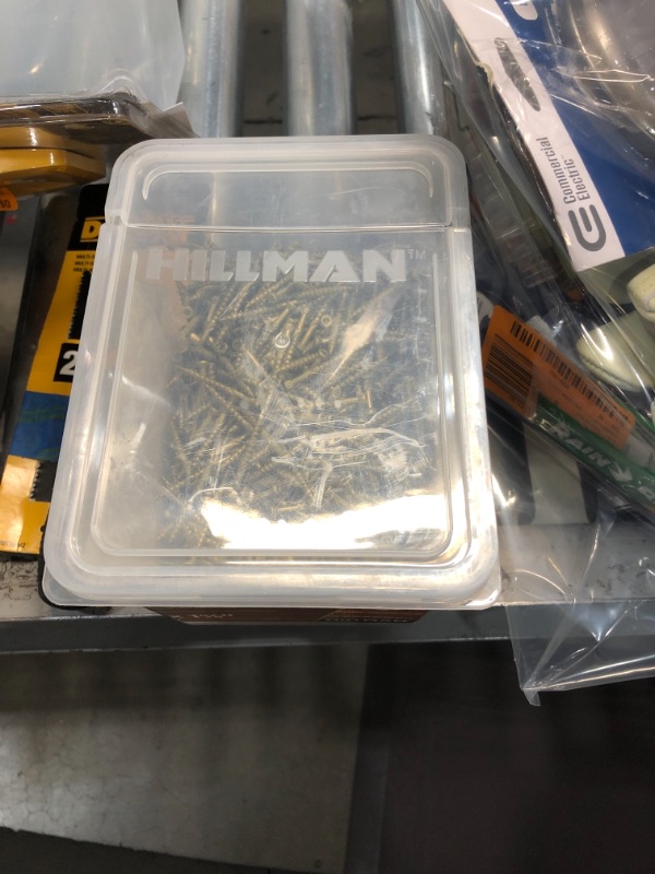 Photo 2 of 
Hillman 48635 Power Pro Exterior Trim Screws #8 By 1-5/8 Inch Star Drive Flat