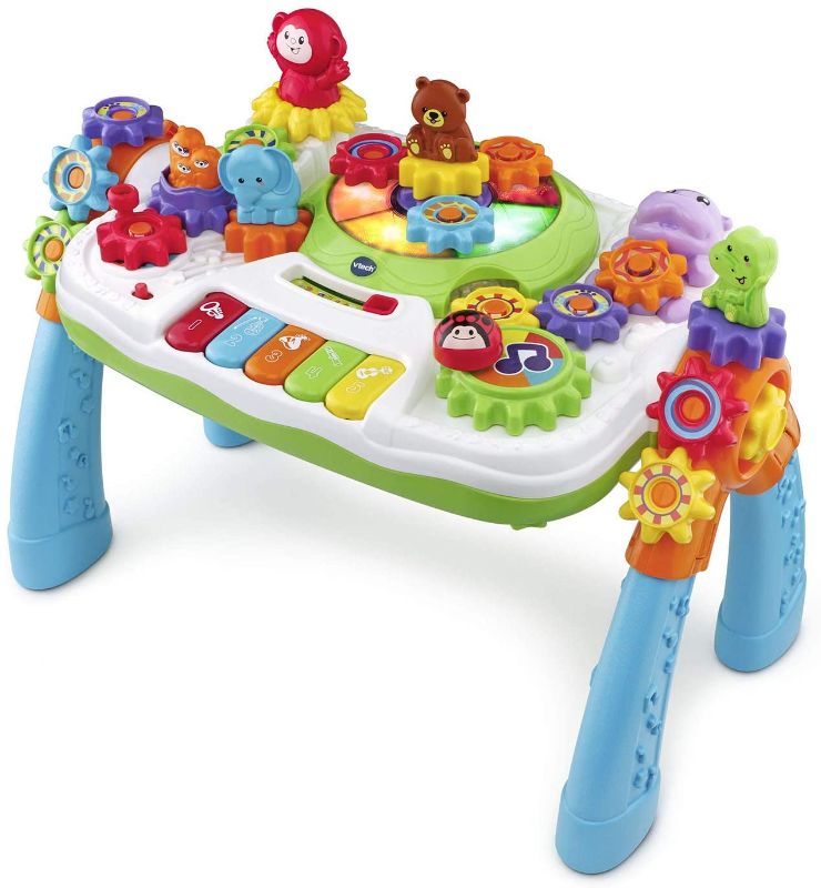 Photo 1 of 

VTech GearZooz 2-in-1 Jungle Friends Gear Park (Frustration Free Packaging), Multicolor