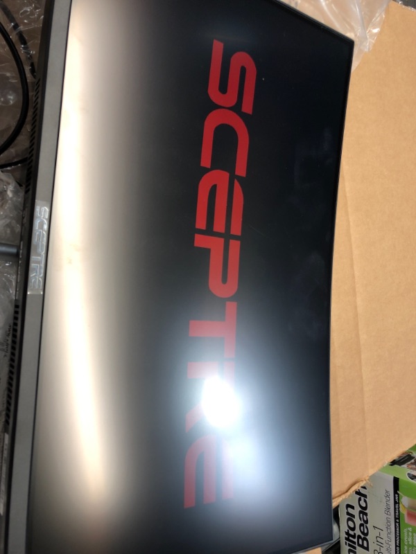 Photo 1 of Sceptre IPS 24” Gaming Monitor 165Hz 144Hz Full HD (1920 x 1080) FreeSync Eye Care FPS RTS DisplayPort HDMI Build-in Speakers, Machine Black 2020...
Style:IPS 24" 165Hz