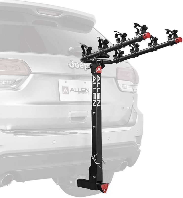 Photo 1 of 
Allen Sports 4-Bike Hitch Racks for 2 in. Hitch
Style:Deluxe Locking