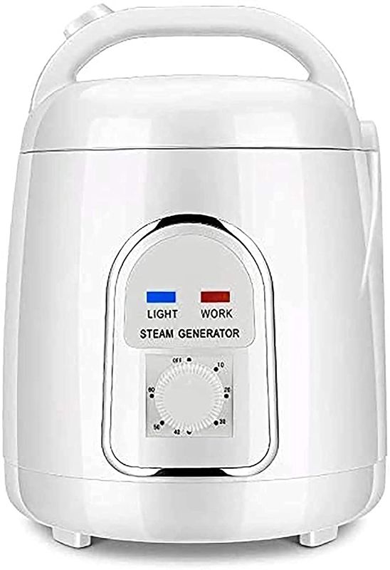 Photo 1 of 
KACSOO Portable Sauna Steamer Pot, 1.5-1.8 Liters Constant Temperature Generator for Steam Saunas, 110V Suit Home SPA Shower, 900W Home Spa Machine...