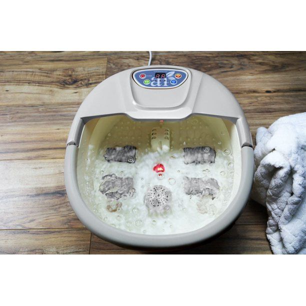 Photo 1 of artnaturals Foot Spa Massager - Lights & Bubbles - Heated - Temperature Control - Soothe & Relax Tired Feet w/ All in One Therapeutic Home Salon & Massager Tub - Foot Bath Pedicure
