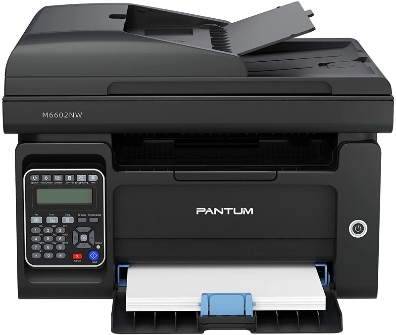 Photo 1 of Pantum M6602NW All in One Wireless Monochrome Laser Printer for Office - 4-in-1 Print Copy Scan Fax, Multi-Person Ethernet NET Sharing Printing. NOT FUNCTIONAL, PARTS ONLY
