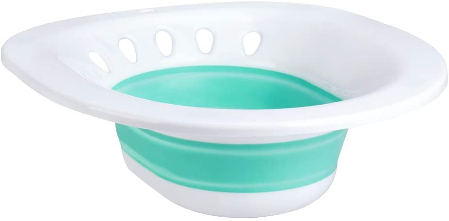 Photo 1 of 
Zafina Sitz Bath for Toilet Seat, Foldable Postpartum Care Basin, Sitz Bath Tub for Soothes and Cleanse Vagina & Anal, Hemorrhoids and Perineum...