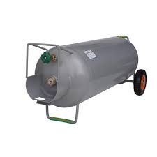 Photo 1 of 100 lbs. Horizontal and Vertical HOG Propane Cylinder with Wheels