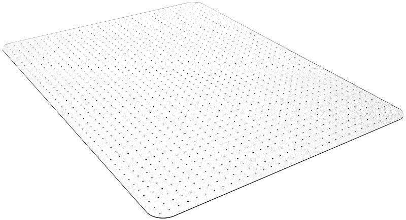 Photo 1 of 100pointONE Chair Mat for Carpet Floors- 45’’×53’’ Studded Desk Chair Mat for Carpeted Floor- Office Desk Chair Mat for Low Pile Carpet Rectangle
