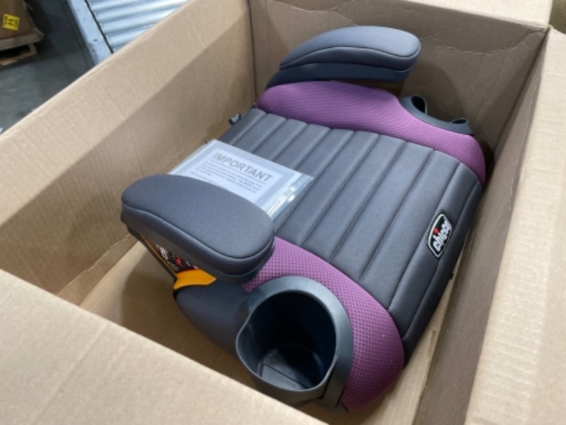 Photo 2 of Chicco GoFit Backless Booster Car Seat - Grape