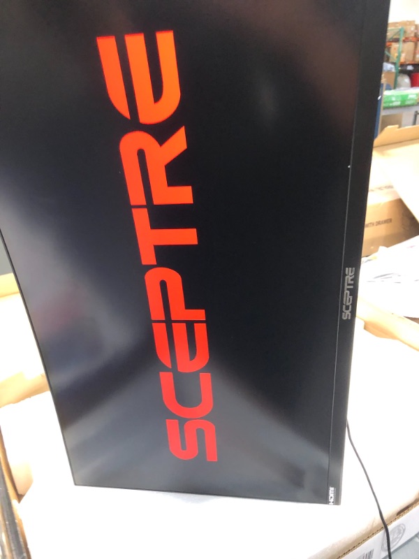 Photo 2 of Sceptre 27" Curved 144Hz Gaming LED Monitor Edge-Less AMD Freesync Display Port HDMI, Metal Black 2019 (C275B-144RN)