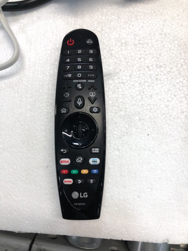 Photo 2 of AKB75855501 AN-MR20GA IR Replacement Remote Control fit for LG TV CX BX ZX WX GX UN85 UN73 NANO80 NANO81 NANO85 NANO99 NANO97 NANO91 NANO90 Series 49NANO86UNA 49NANO81UNA 49NANO81ANA 49NANO85UNA-batteries are not included !!
