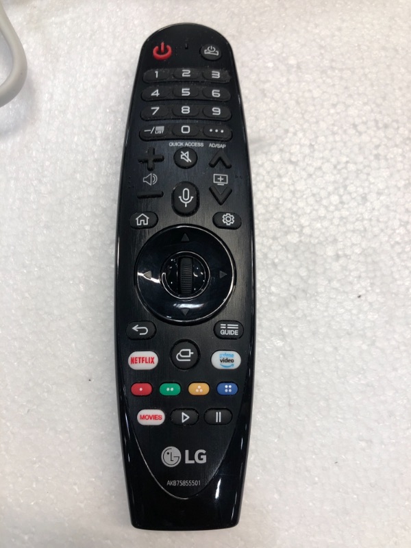 Photo 2 of AKB75855501 AN-MR20GA IR Replacement Remote Control fit for LG TV CX BX ZX WX GX UN85 UN73 NANO80 NANO81 NANO85 NANO99 NANO97 NANO91 NANO90 Series 49NANO86UNA 49NANO81UNA 49NANO81ANA 49NANO85UNA-batteries are not included !!
