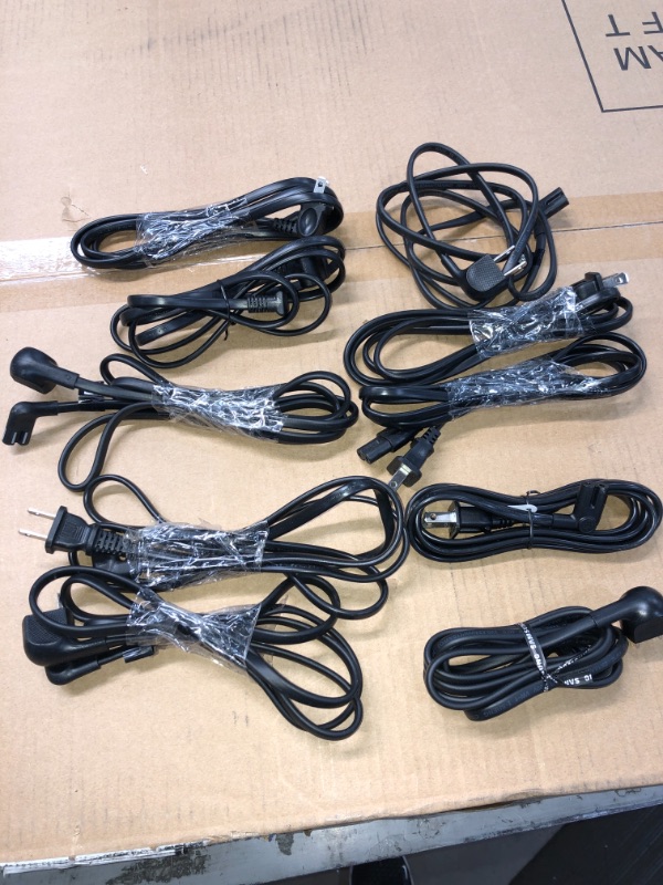 Photo 2 of SOLD AS IS - BUNDLE OF ASSORTED HDMI , TV POWER CORDS &  MONITOR POWER CORDS ( DIFFERENT MODELS )
