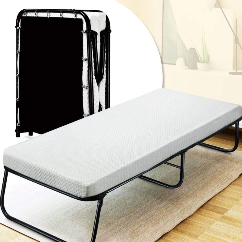Photo 1 of 
Quictent Heavy Duty Folding Bed with 2 Extra Support Belts, 300 lbs Max Weight Capacity, Guest Bed with 3D Stretch Knit Material Cover Mattress and Storage BagSize:75"x31"x15"