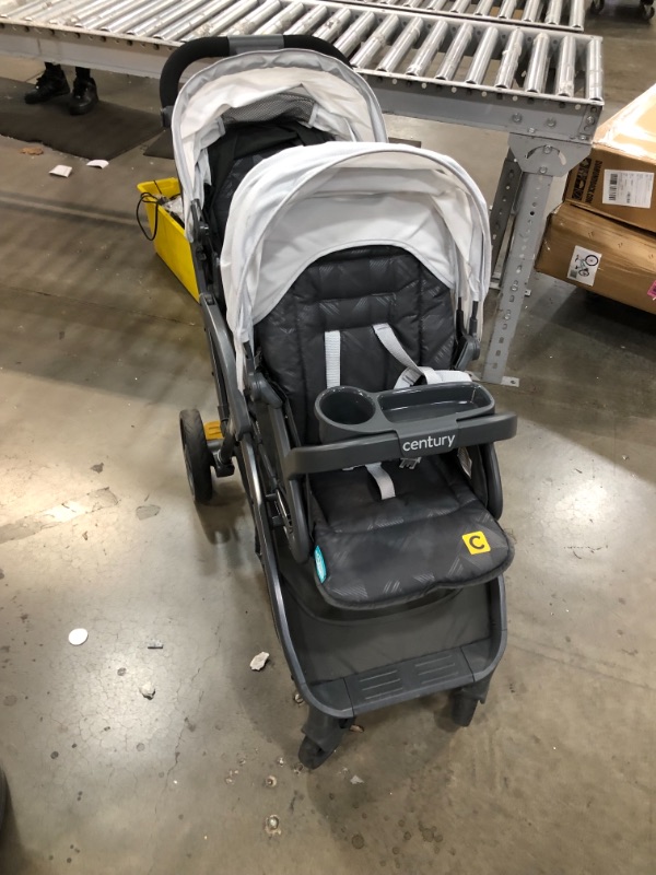 Photo 2 of Century Stroll On Duo Lightweight Double Stroller, Metro
