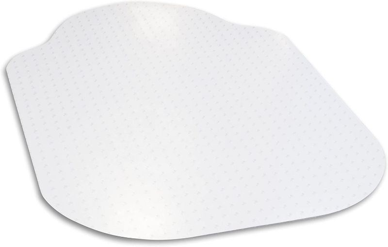 Photo 1 of Evolve 36" x 48" Clear Office Chair Mat with Rounded Corners for Low Pile Carpets, Made in The USA, C515003G
