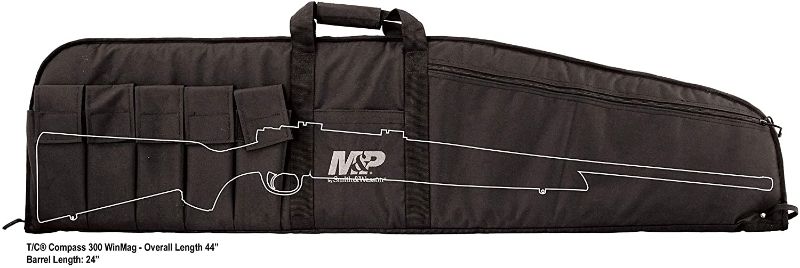 Photo 1 of M&P by Smith & Wesson Duty Series Gun Case Padded Tactical Rifle Bag for Hunting Shooting Range Sports Storage and Transport,Style Name: 34"/Small