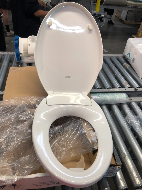 Photo 1 of American Standard AquaWash Elongated Slow Close Bidet Seat in White
