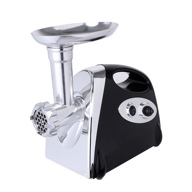 Photo 1 of Linen Purity Electric Meat Grinder Sausage Maker with Handle Black
