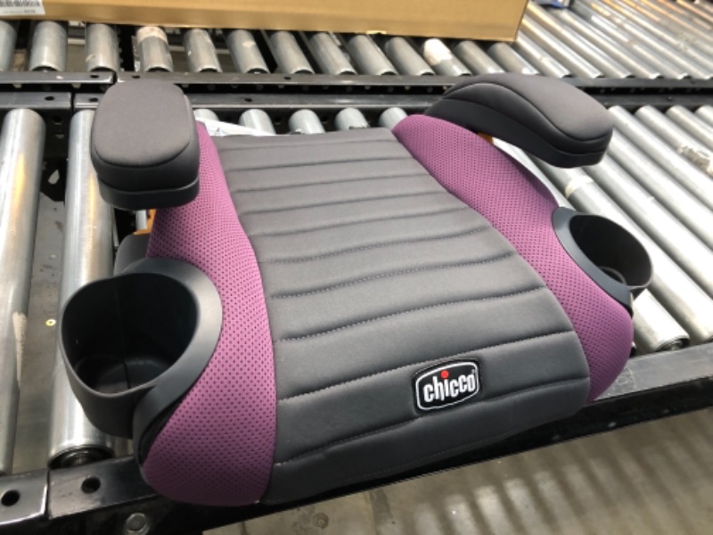 Photo 2 of chicco GoFit Backless Booster Car Seat - Grape
