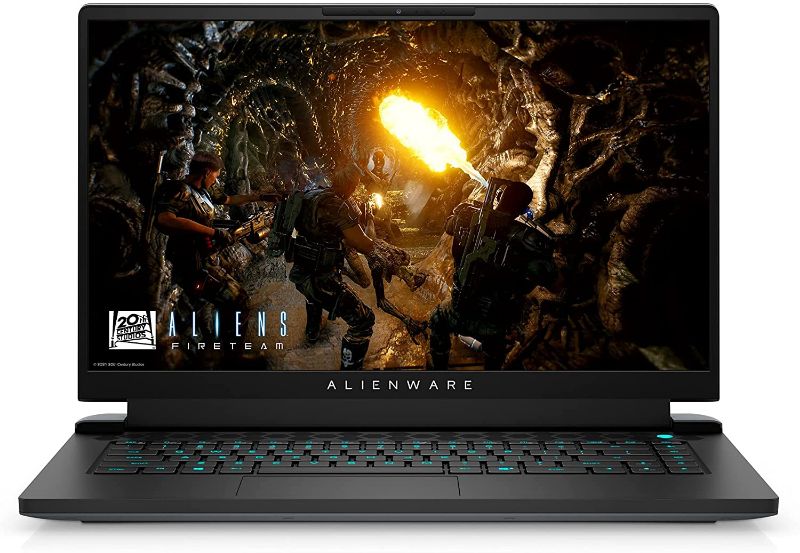 Photo 1 of Alienware M15 R6 Gaming Laptop, 15.6 inch QHD 240Hz Display, Intel Core i7-11800H, 32GB DDR4 RAM, 1TB SSD, NVIDIA GeForce RTX 3080 8GB GDDR6, Windows 11 Home, Dark Side of The Moon (Latest Model)
