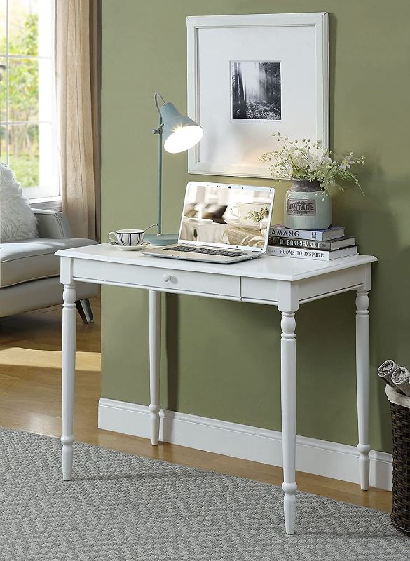 Photo 1 of Convenience Concepts French Country Desk, White
