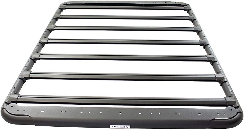 Photo 1 of (Incomplete - Parts Only) Go Rhino! 5935065T SRM500 Textured Black Universal Flat Rack - 65 Inch Length
