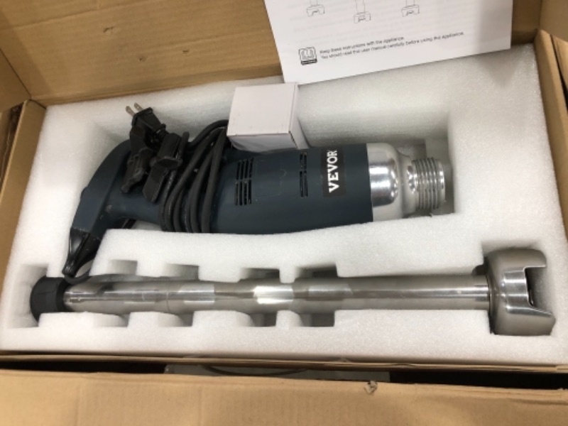 Photo 1 of Commercial Immersion Blender, Hand Held Mixer