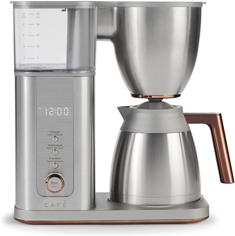 Photo 1 of Café Specialty Drip Coffee Maker | 10-Cup Insulated Thermal Carafe | WiFi Enabled Voice-to-Brew Technology | Smart Home Kitchen Essientials | SCA Certified, Barista-Quality Brew | Stainless Steel
