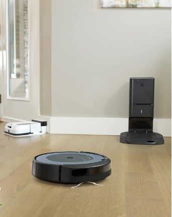 Photo 1 of iRobot Roomba i4+ (4552) Robot Vacuum with Automatic Dirt Disposal - Empties Itself for up to 60 Days, Wi-Fi Connected Mapping, Compatible with Alexa, Ideal for Pet Hair, Carpets
