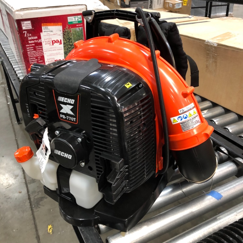 Photo 1 of 234 MPH 756 CFM 63.3cc Gas 2-Stroke Cycle Backpack Leaf Blower with Tube Throttle
