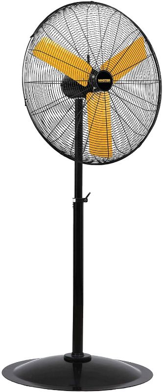 Photo 1 of (Incomplete - Parts Only) Master 30 Inch Industrial High Velocity Pedestal Fan - Direct Drive, All-Metal Construction with OSHA-Compliant Safety Guards, 3 Speed Settings (MAC-30P)
