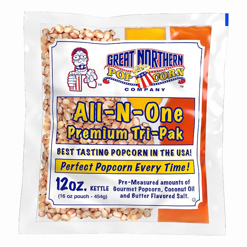 Photo 1 of 4111 Great Northern Popcorn Premium 12 Ounce (Pack of 24) Popcorn Portion Packs Cinema
