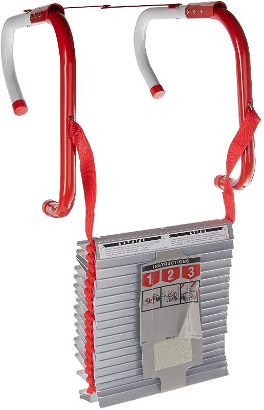 Photo 1 of Kidde Fire Escape Ladder, 3-Story, 25 ft. Long, 1,000 lb. Load Capacity