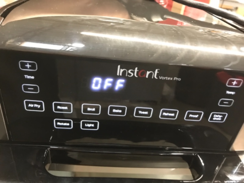 Photo 3 of Instant Vortex Pro 10 qt 9-in-1 Air Fryer Toaster Oven