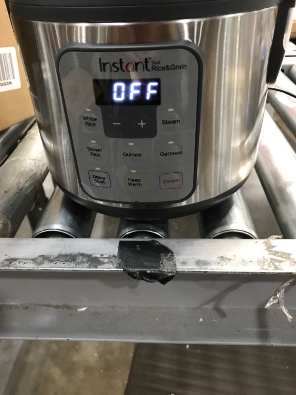 Photo 3 of Instant Pot Zest 8 Cup Rice Cooker, Steamer, Cooks Rice, Grains, Quinoa and Oatmeal, No Pressure Cooking Functionality
