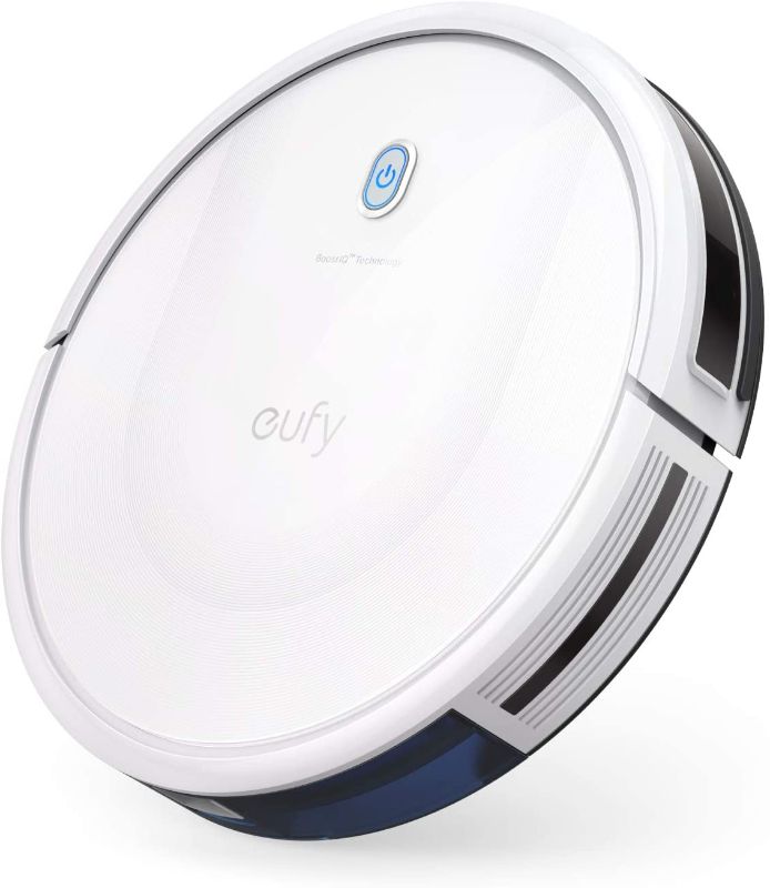 Photo 1 of eufy by Anker, BoostIQ RoboVac 11S MAX, Robot Vacuum Cleaner, Super-Thin, 2000Pa Super-Strong Suction, Quiet, Self-Charging Robotic Vacuum Cleaner, Cleans Hard Floors to Medium-Pile Carpets, White
