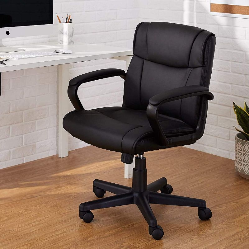 Photo 1 of Amazon Basics Ergonomic Office Desk Chair with Armrests