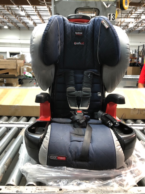 Photo 3 of Britax Grow with You ClickTight Harness-2-Booster Car Seat, Cool Flow Gray
**SAME MODEL DIFFERENT COLOR**