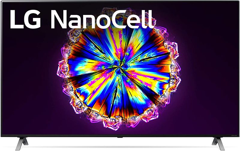 Photo 1 of LG NanoCell 85 Series 2020 65 inch Class 4K Smart UHD NanoCell TV w/ AI ThinQ® (64.5'' Diag)**TURNS ON BUT UNFUCTIONAL**

